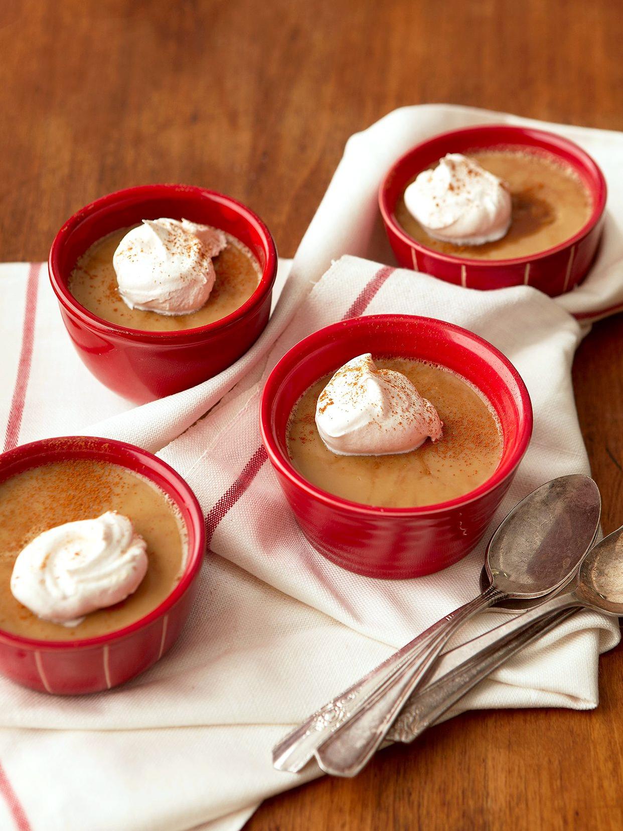  Picture yourself savoring every spoonful of this indulgent Coffee and Orange Custard.
