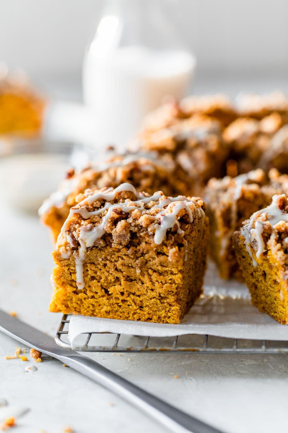  Pump up your morning with this pumpkin coffee cake