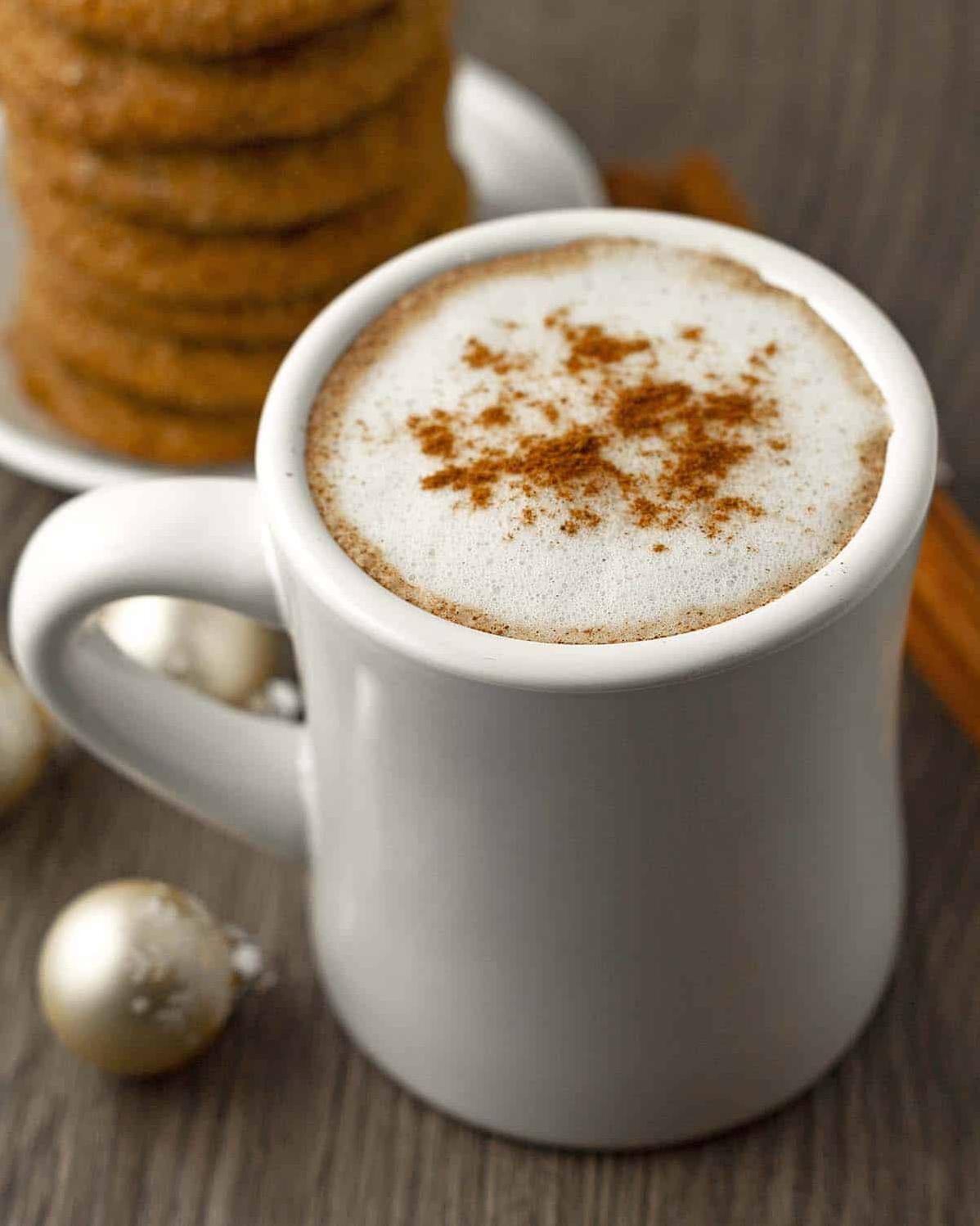  Rich espresso, creamy milk, and warming spices come together in this vegan Gingerbread Latte.