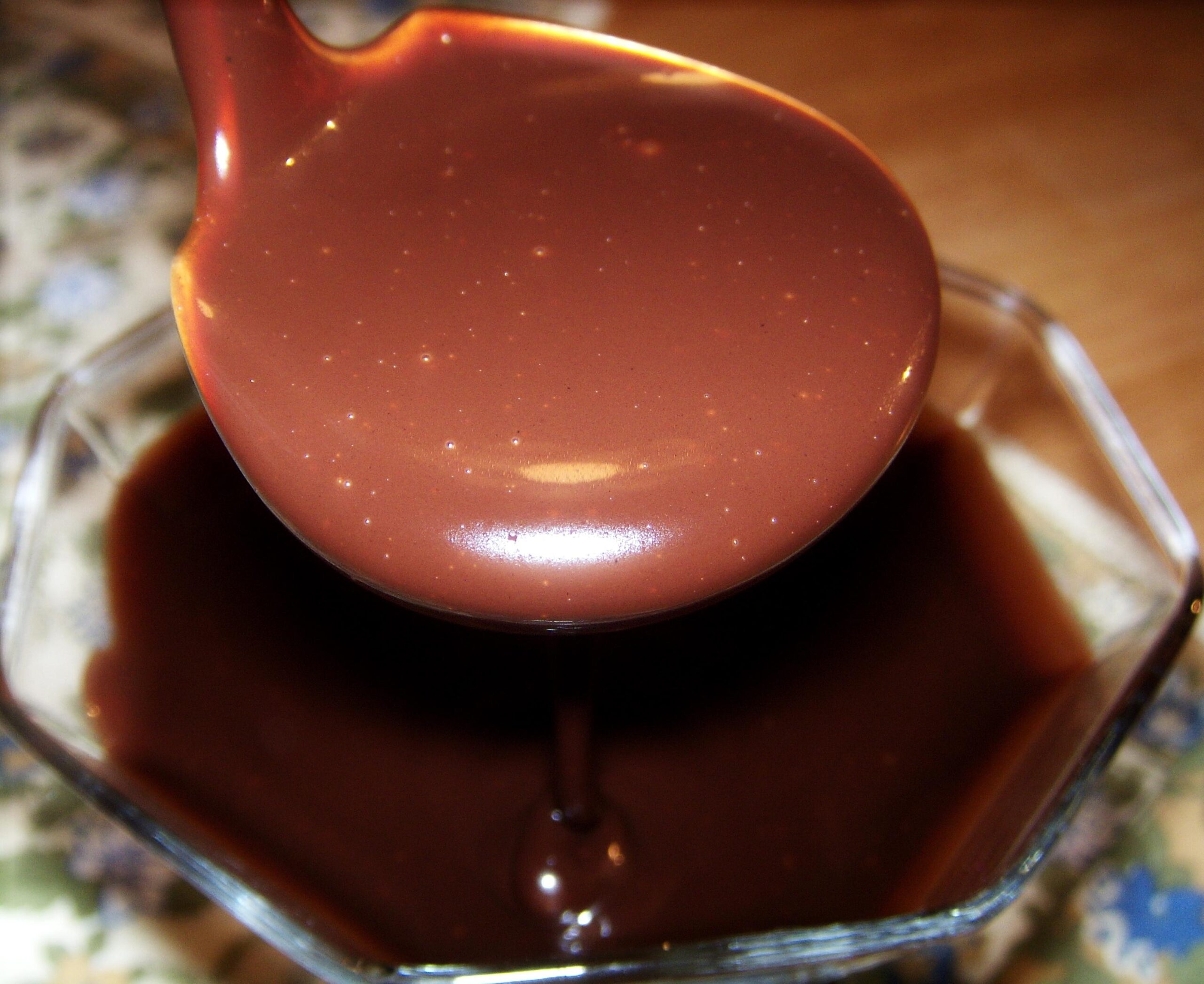 Rum Mocha Chocolate Sauce
