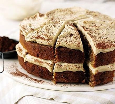  Satisfy your caffeine and cake cravings in one with our cappuccino cake recipe!