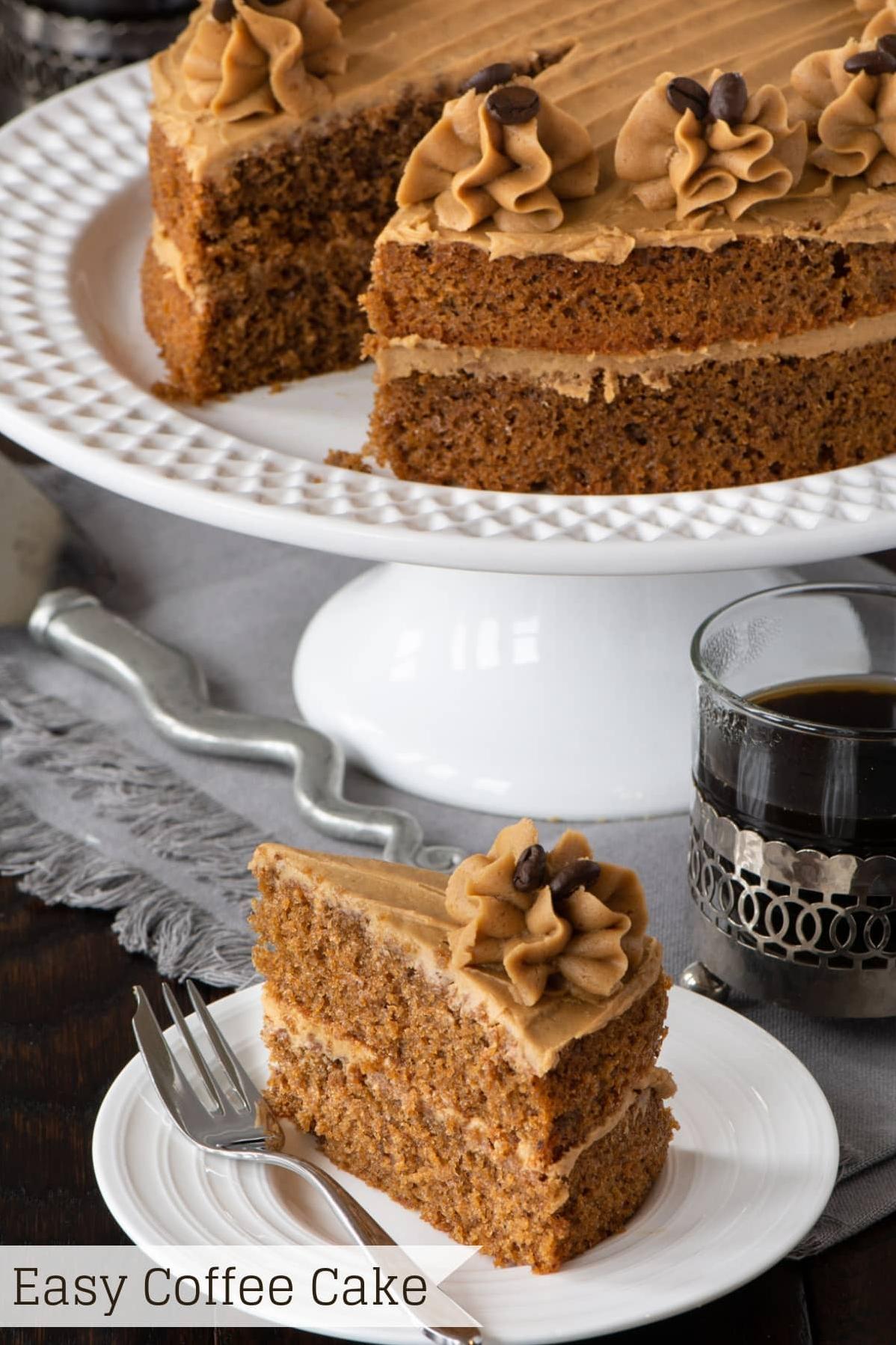  Satisfy your coffee cravings with this delightful cake