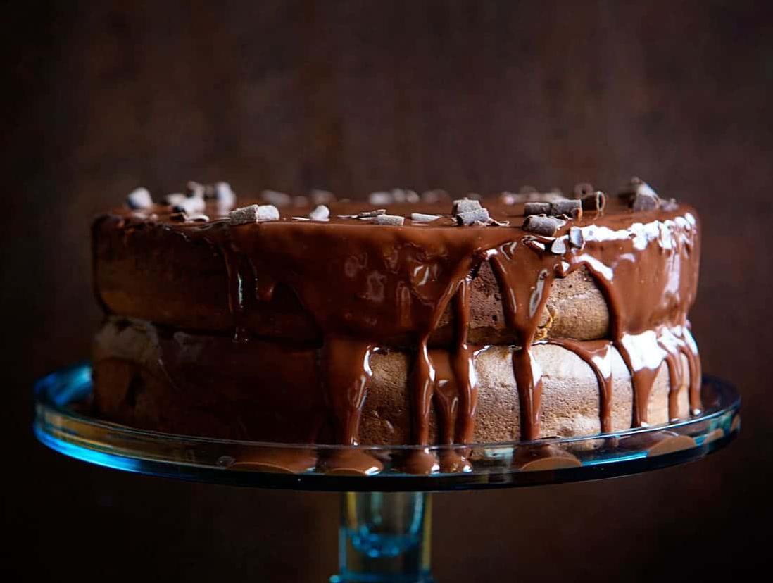  Satisfy your sweet tooth with this decadent chocolate espresso cake