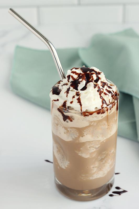  Satisfy your sweet tooth with this delicious Mocha Frappe!