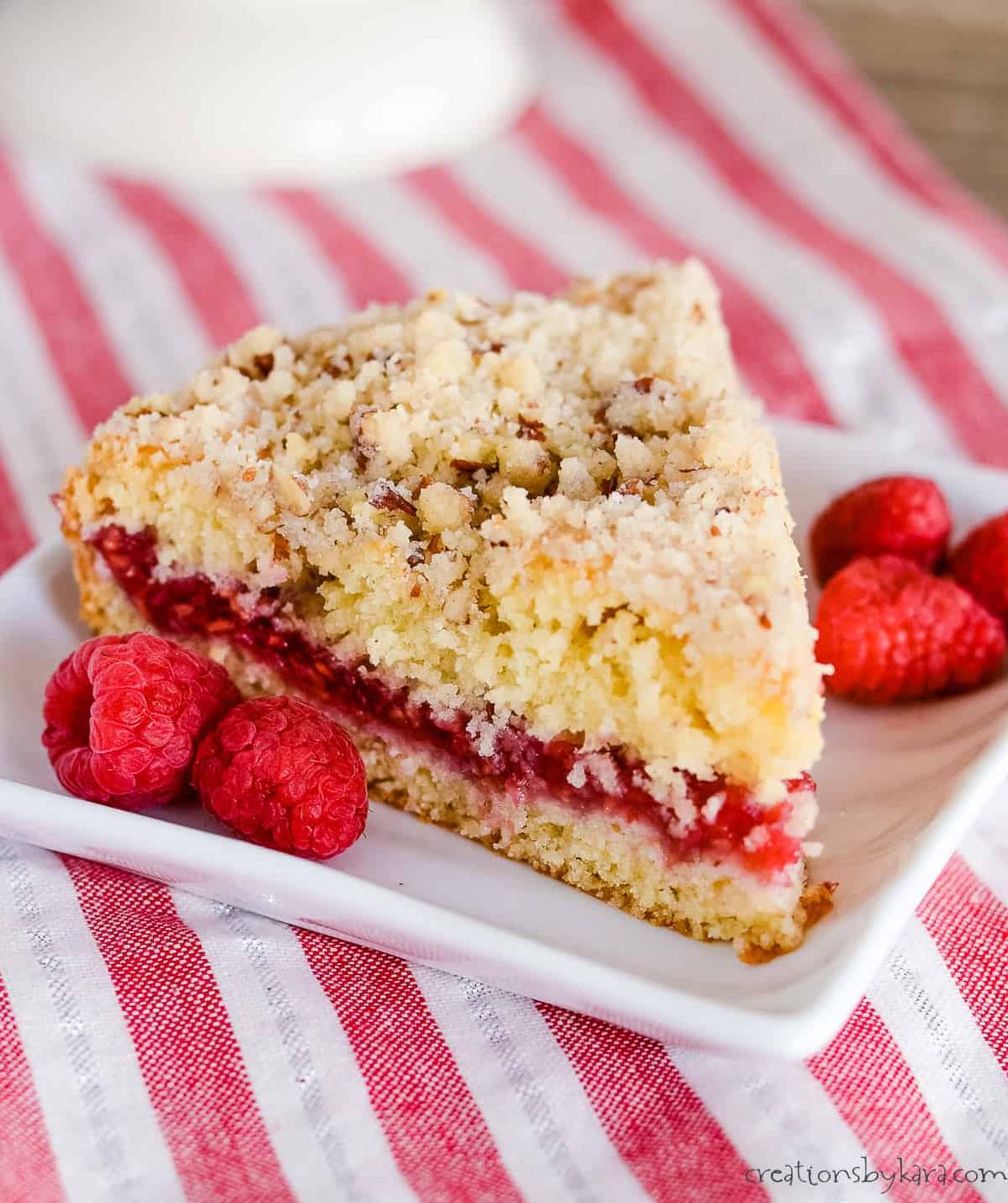  Satisfy your sweet tooth with this Raspberry Coffee Pie