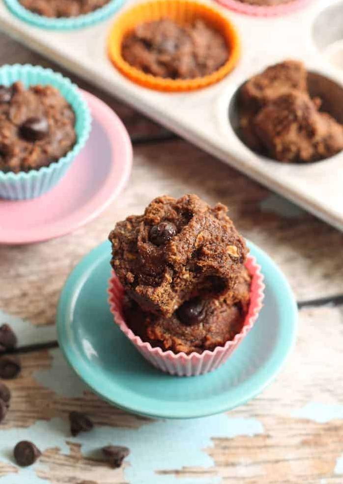  Satisfy your sweet tooth without the guilt with these vegan muffins.