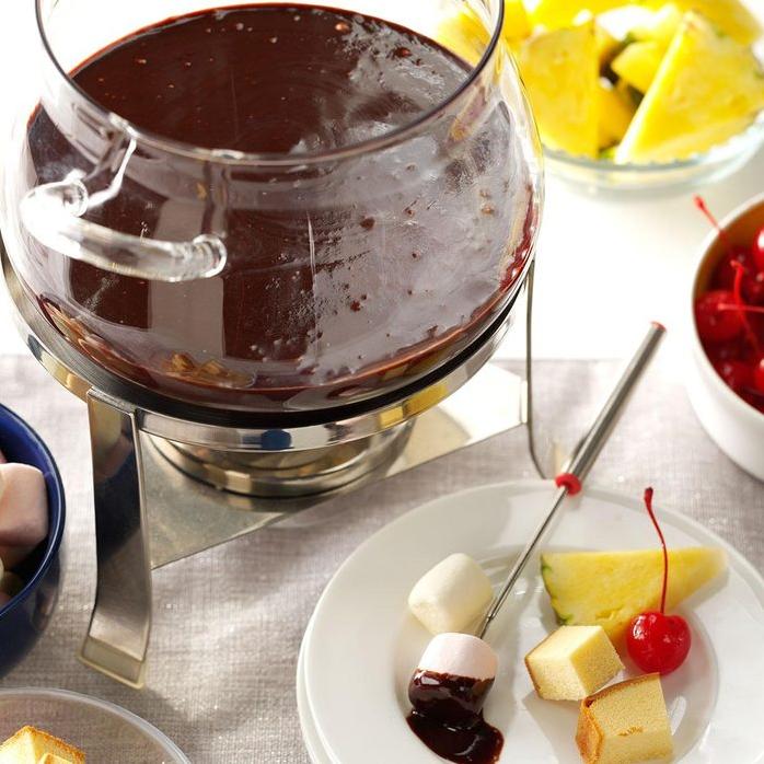  Share the love with friends and family over a pot of this heavenly chocolate.