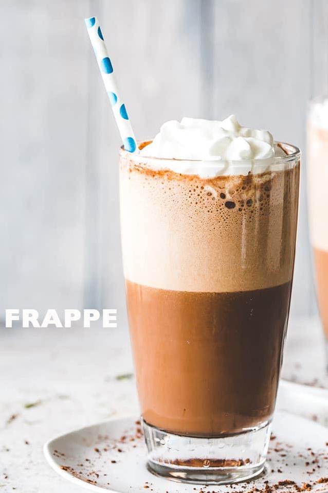  Sip into paradise with a refreshing icee frappe!