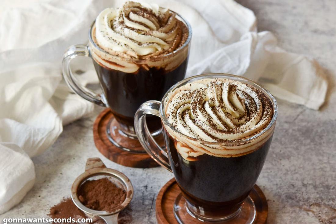  Sip on this warm and cozy treat during a chilly winter evening.