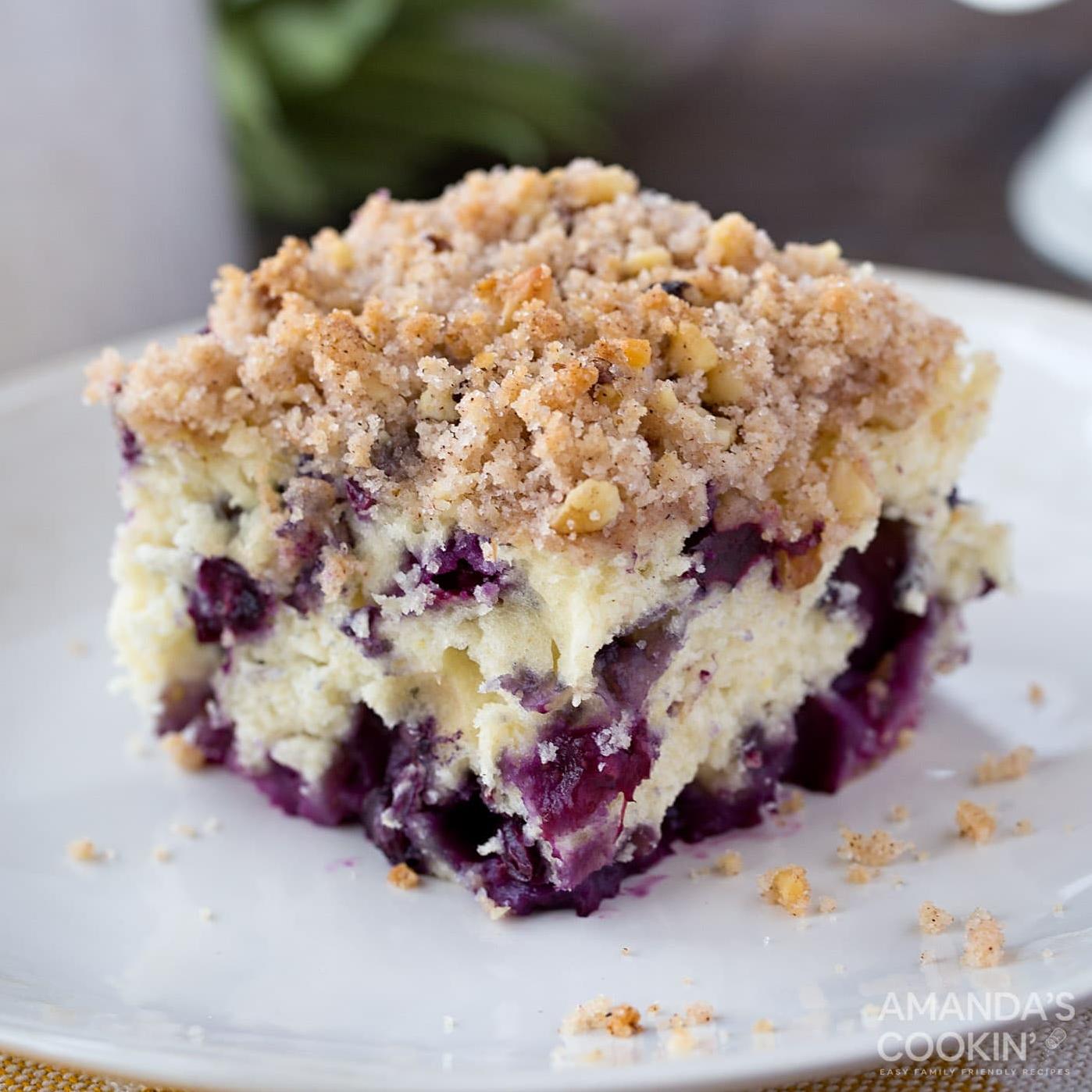  Start your day with a burst of flavor and color! Our Blueberry-Pineapple Coffee Cake is a delightful treat for your senses.