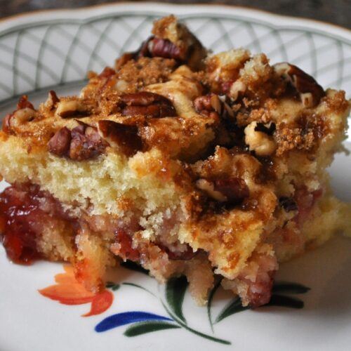 Strawberry Jam Coffee Cake