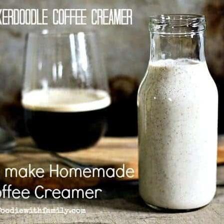  Sweeten up your coffee routine with homemade Snickerdoodle Creamer!