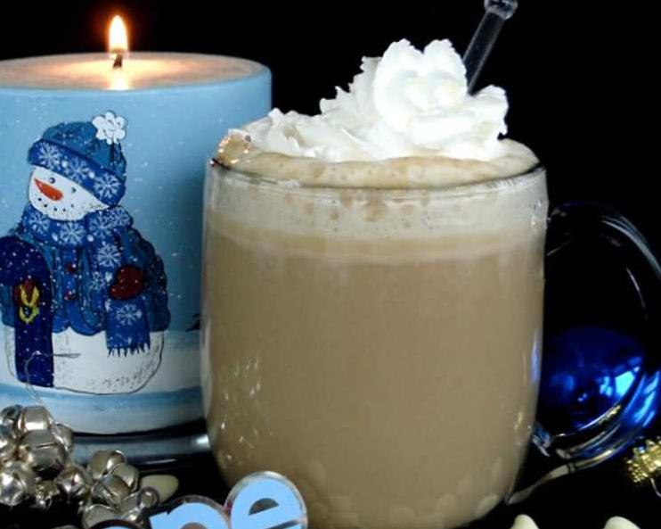  Swiss White Chocolate Coffee, the perfect treat for a cold winter day.