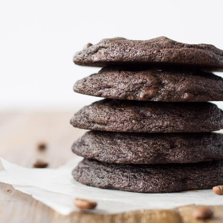  Take a bite of pure bliss with these dark chocolate cookies!