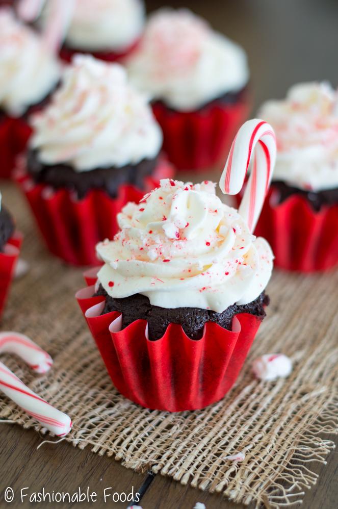  Take a break from the chaos of the holiday season and indulge in these decadent cupcakes.