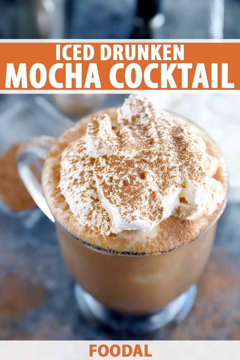  Take a break from your hectic day and sip on a luxurious mocha cocktail.