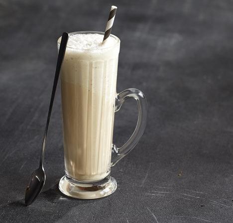  Take your taste buds on a creamy ride with this frothy cappuccino shake!