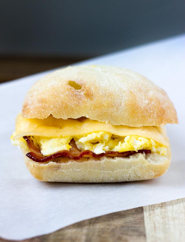  The combination of bacon and gouda is a match made in breakfast heaven!