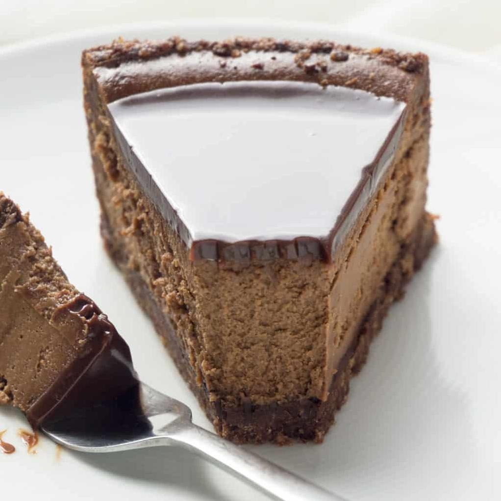  The creamy texture of the cheesecake and the bold flavor of espresso and chocolate create a symphony