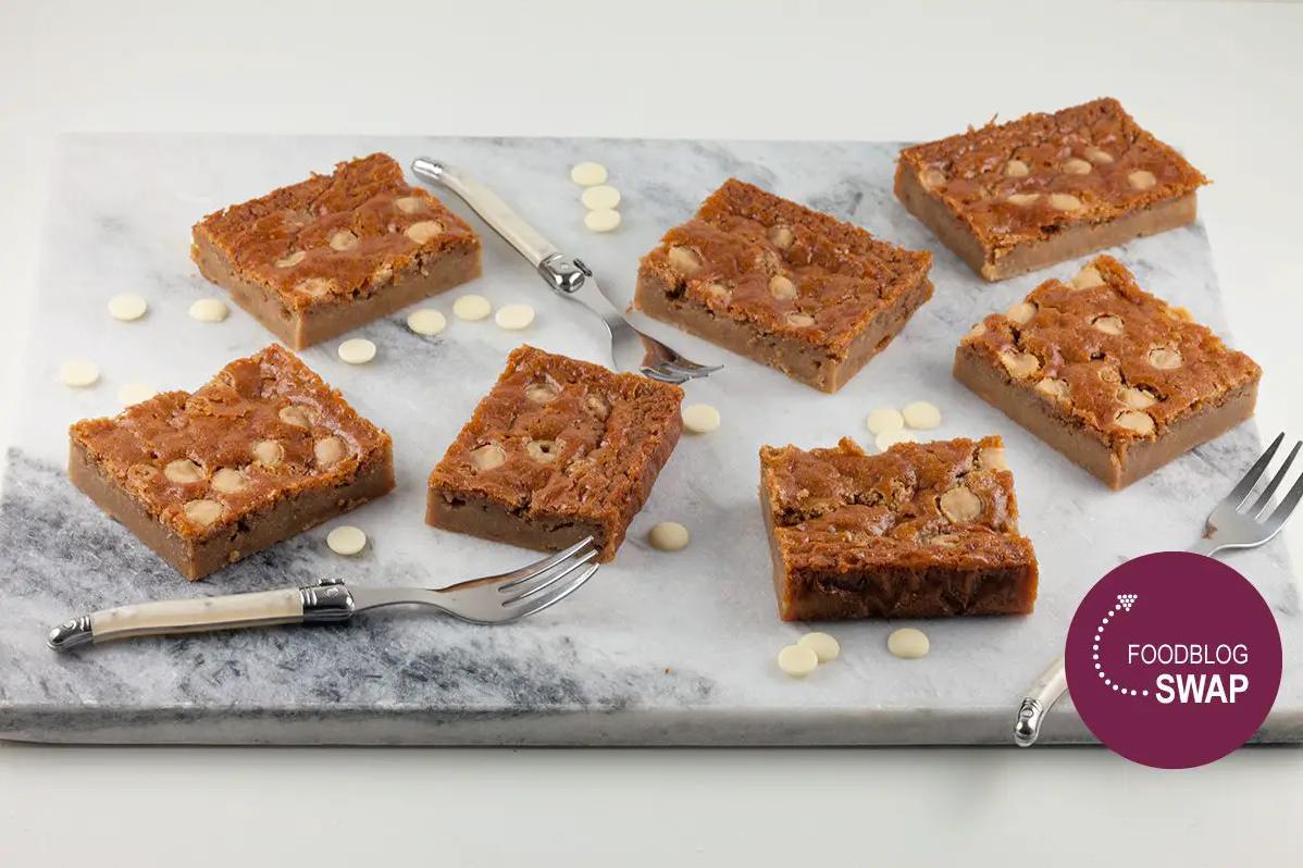  The delicious aroma of freshly baked blondies will take over your senses.