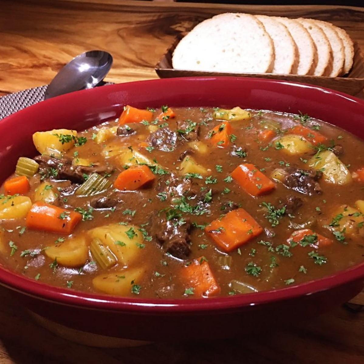  The depth of flavor from the coffee gravy takes this stew to the next level.