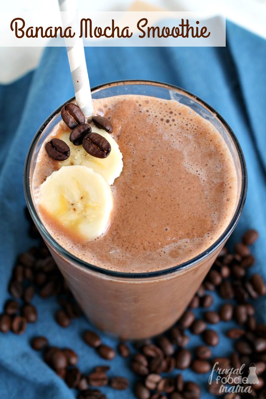  The perfect combination of bananas and chocolate in every sip.