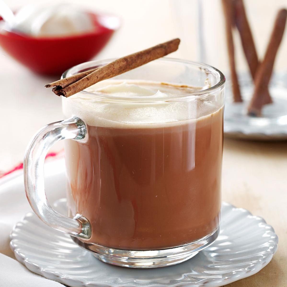  The perfect combination of coffee and cocoa with a hint of cinnamon