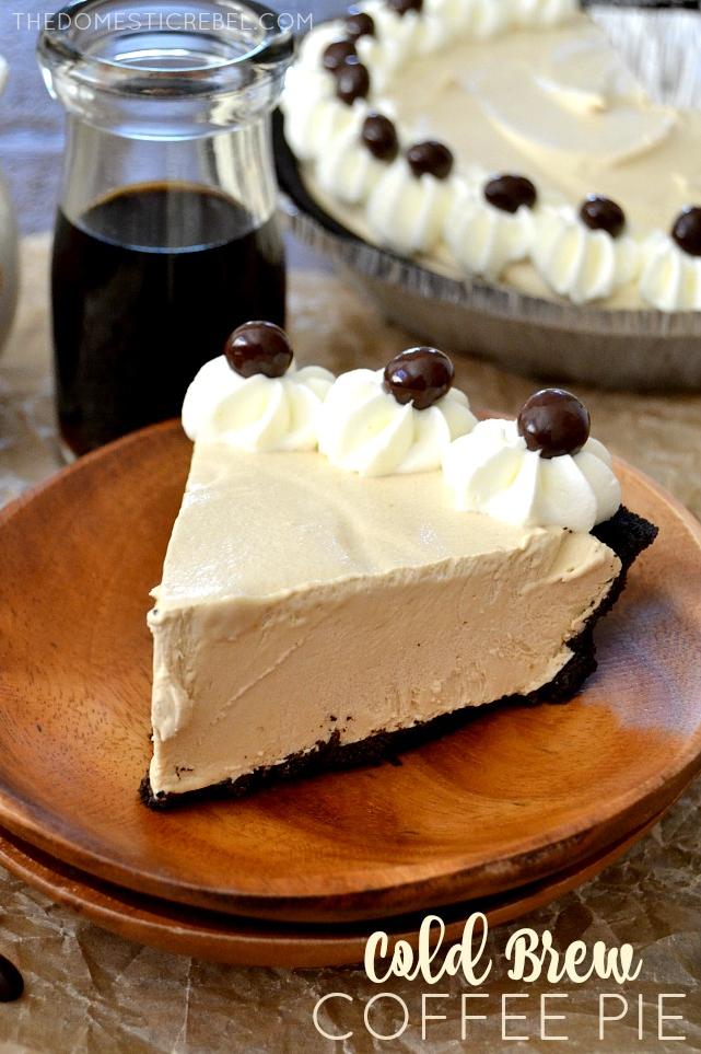  The perfect summer dessert: Iced Coffee and Chocolate Pie