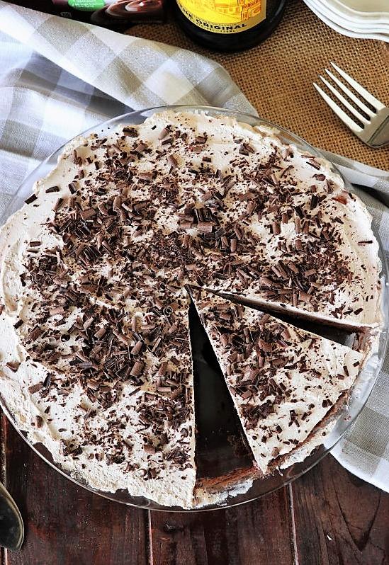  The secret to a perfect Mocha Fudge Pie? Quality ingredients and a little love.
