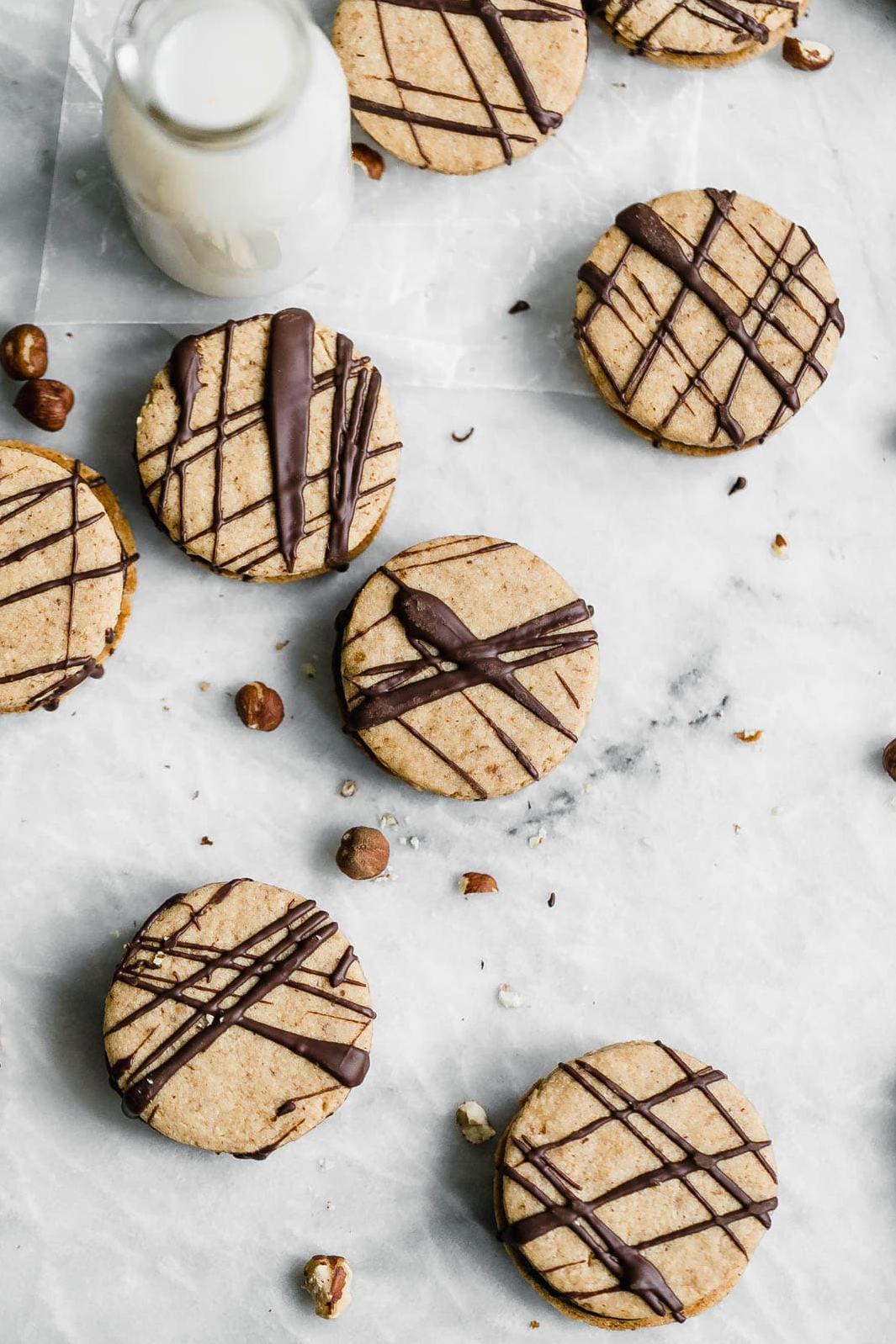  There's never been a better excuse for a coffee break than Hazelnut Espresso Cookies.