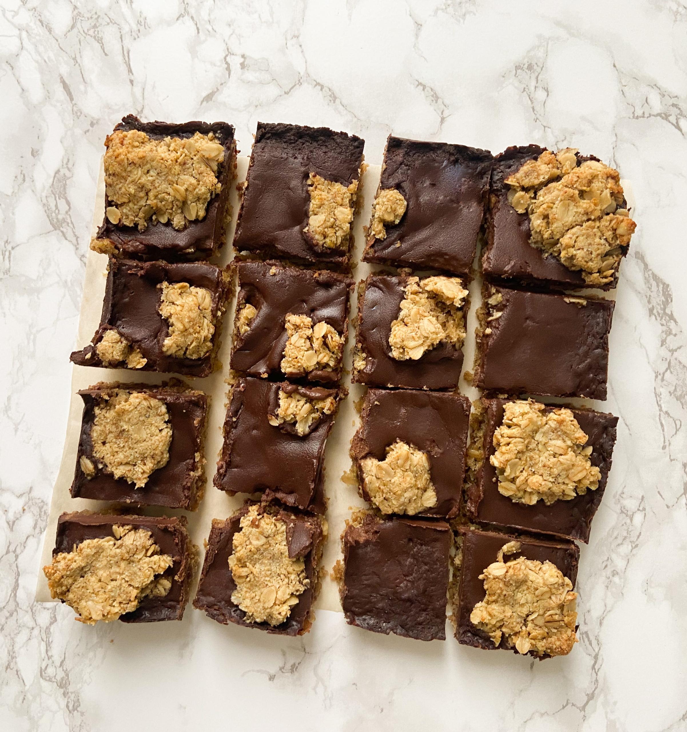  These bars will have you in oat fudge heaven with just one bite.