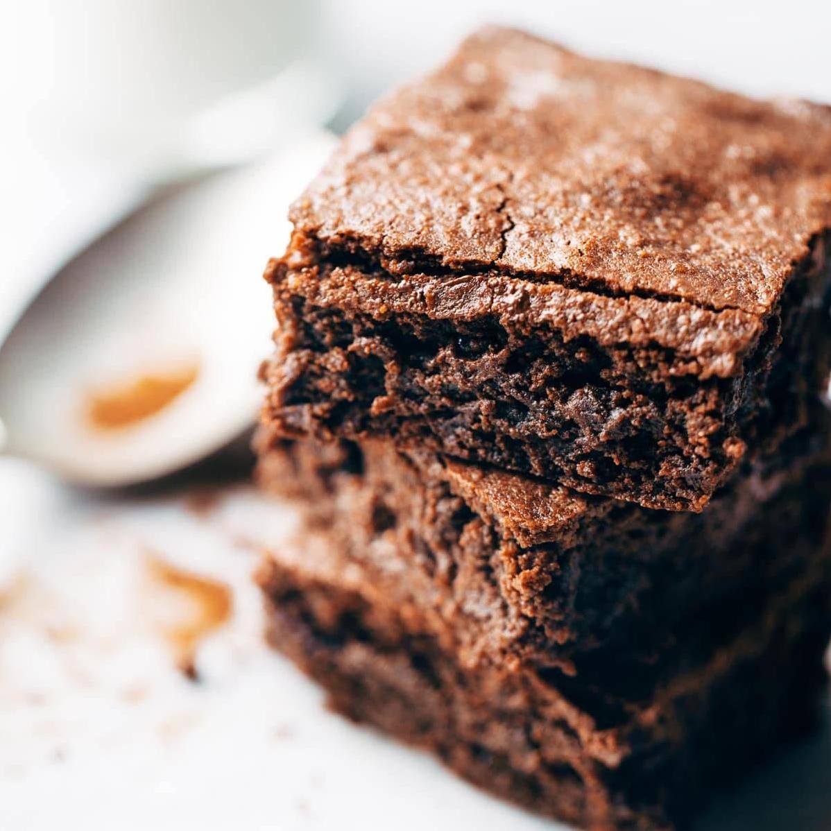  These brownies are perfect for a morning pick-me-up or