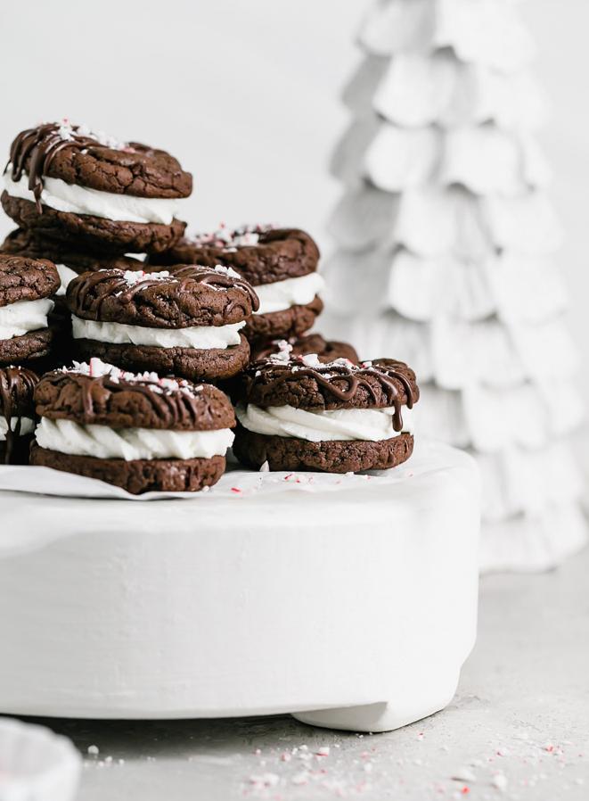  These cookie sandwiches are perfect for wintry days or whenever you're in the mood for a cozy treat.