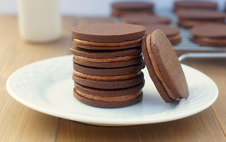  These Mocha Cookie Sandwiches are the perfect pick-me-up treat when you need an energy boost,