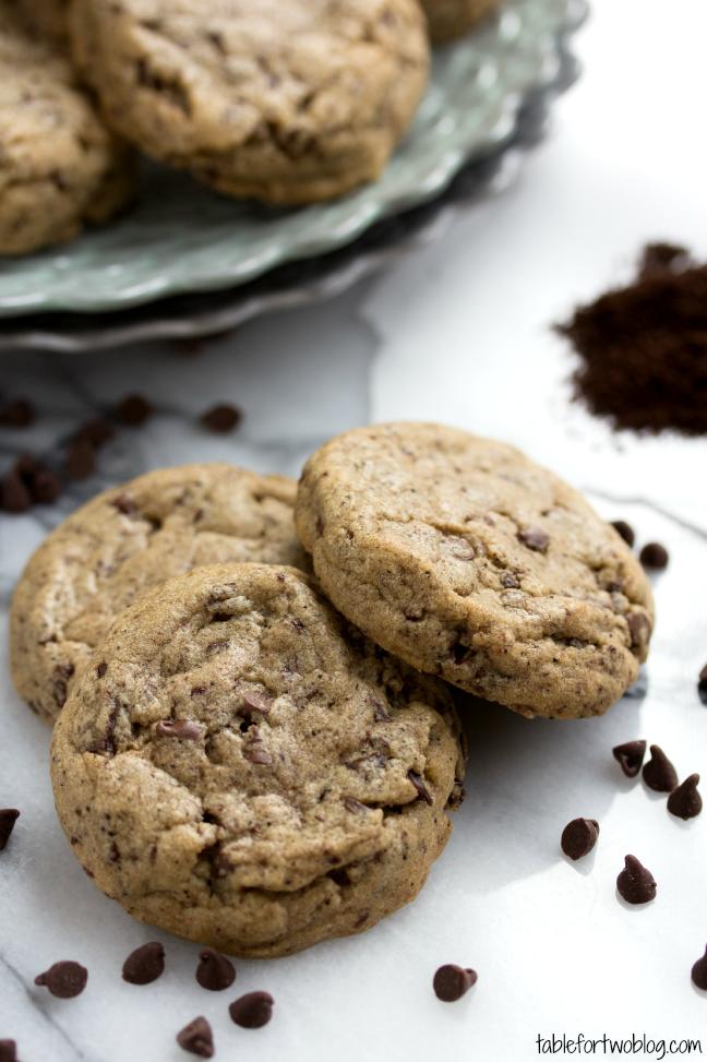  These Mocha Cookies are the perfect combo of chocolate and coffee!