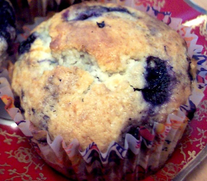  These muffins are packed with fresh blueberries and a delicious streusel topping.