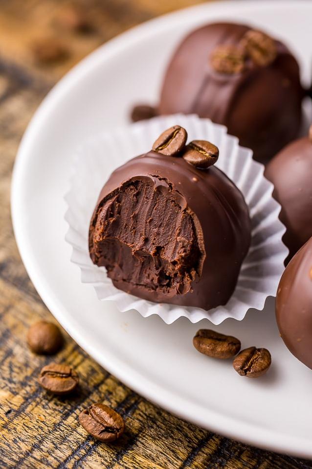  These truffles are the perfect after-dinner treat.