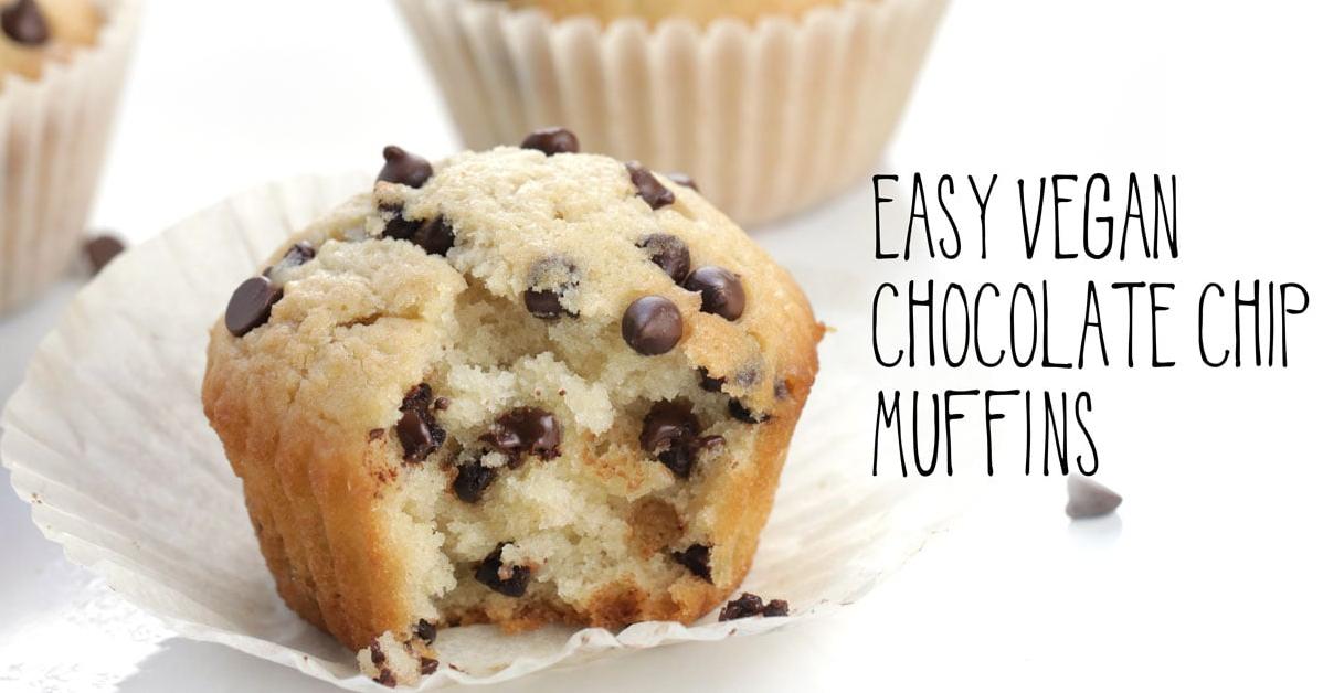  These vegan muffins are a chocolate lover’s dream.