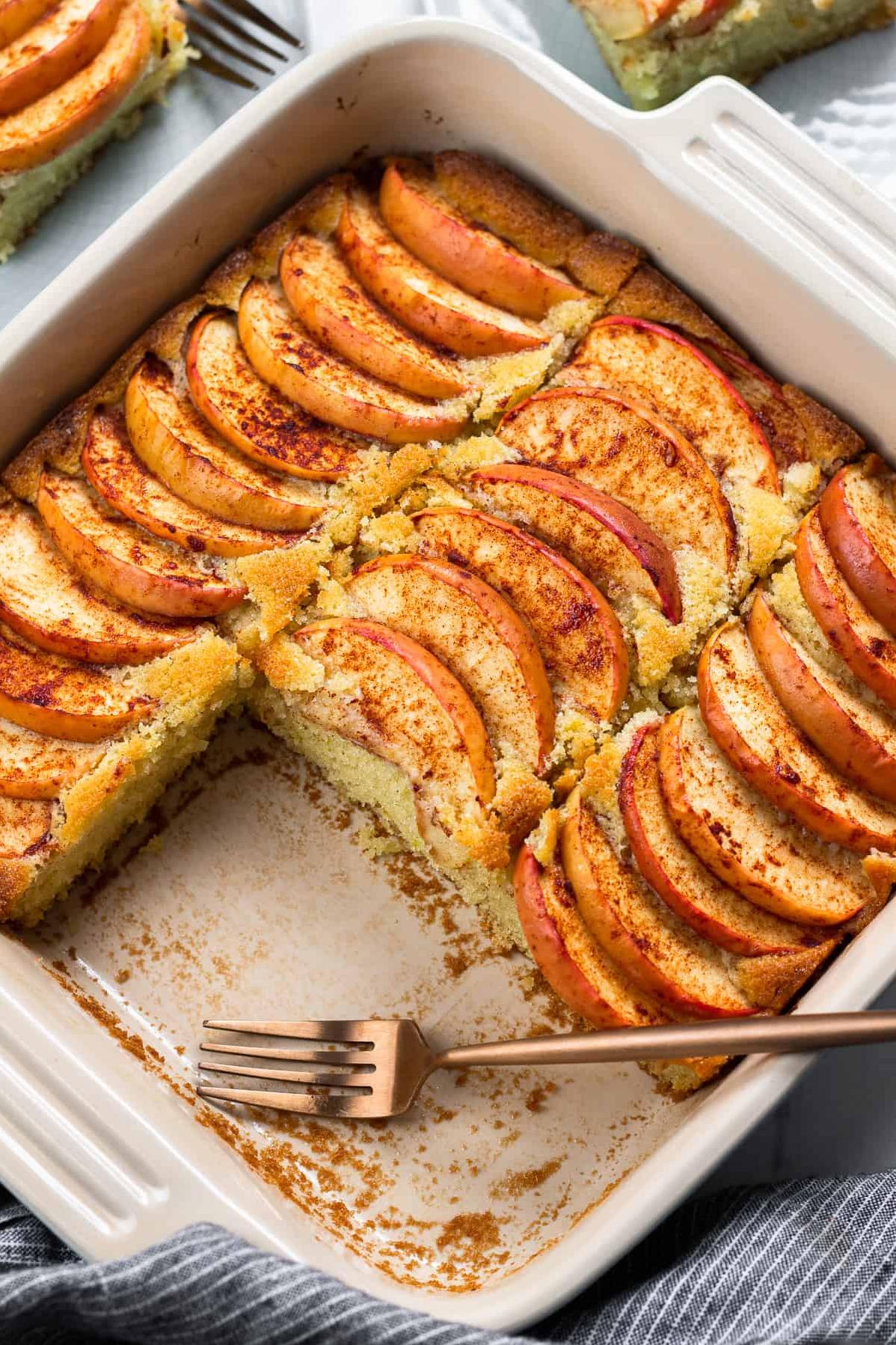  This apple coffee cake is sure to steal the show at your brunch gathering.