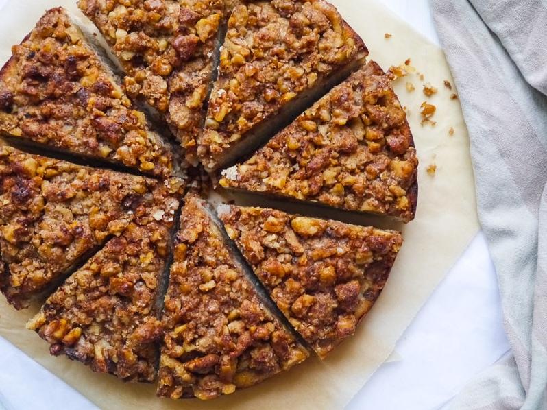 This aromatic spiced walnut coffee cake will wow your taste buds with a perfect balance of sweet and nutty.
