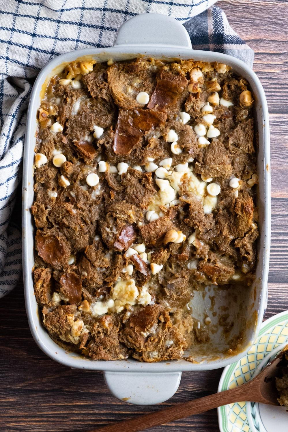  This bread pudding is a heavenly combination of chocolate and espresso flavors