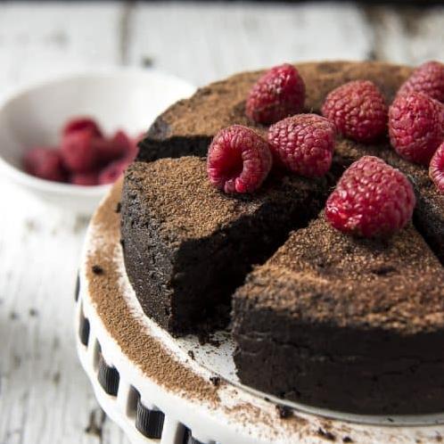  This cake is gluten-free, but you won't even notice it.