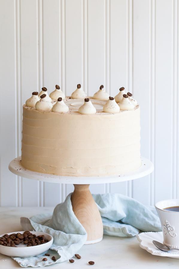  This cappuccino cake is the perfect dessert for coffee lovers.