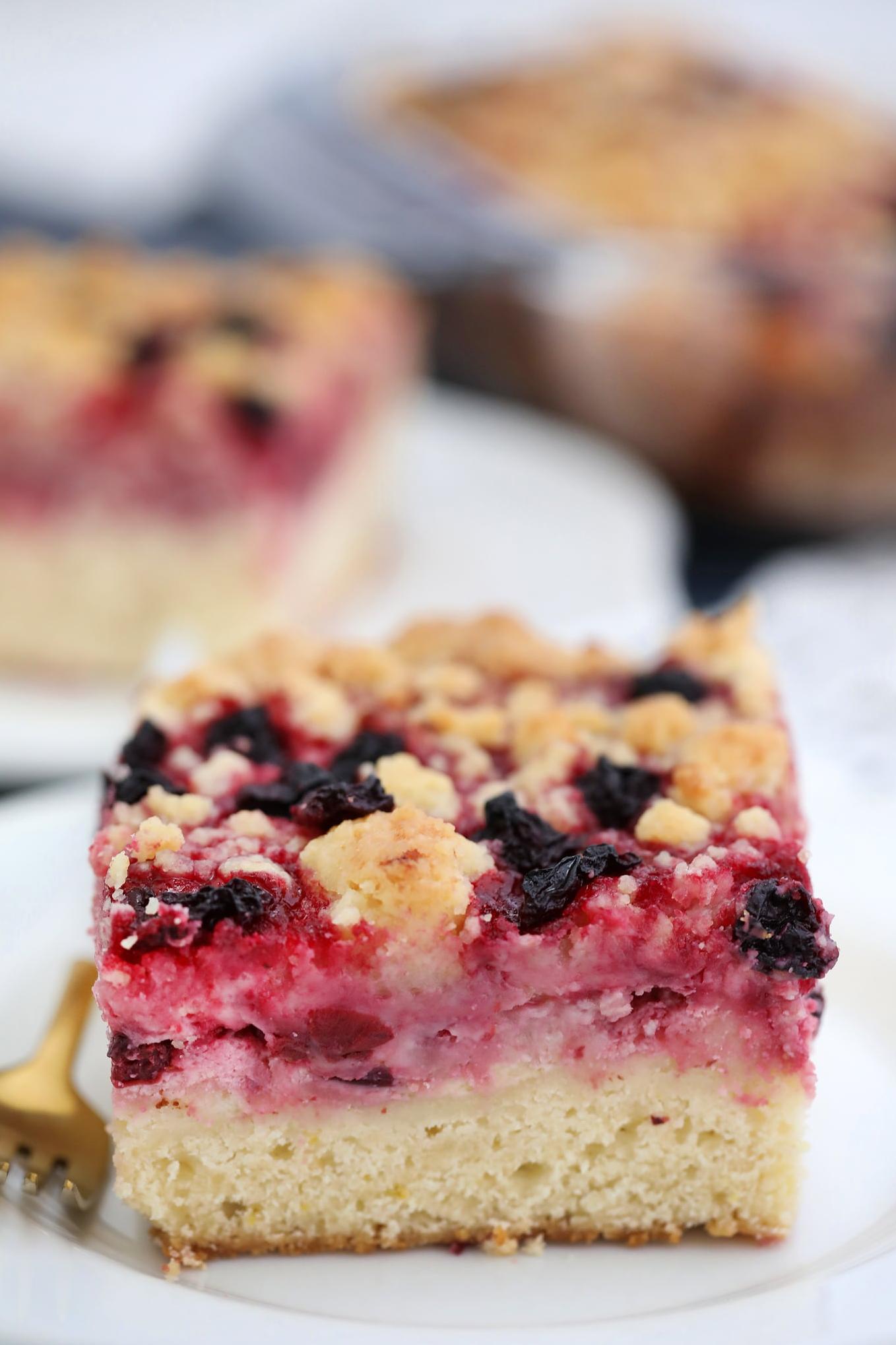  This Cherry Cream Cheese Coffee Cake is a slice of heaven!