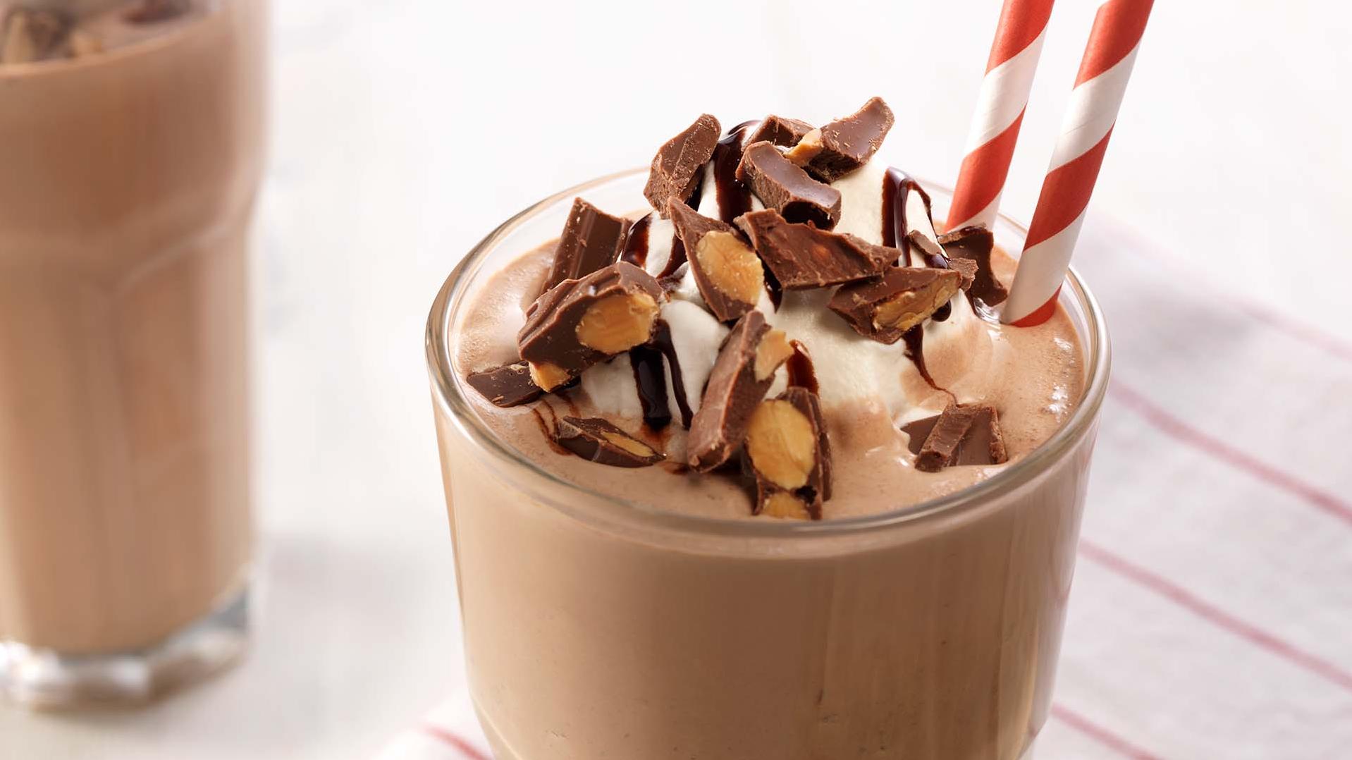  This Chocolate Mocha Milkshake is like a hug in a cup.