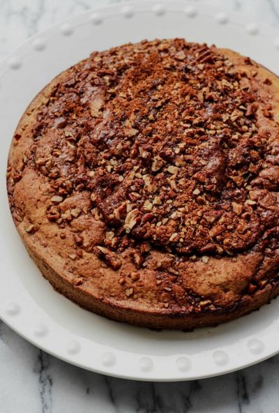  This cinnamon-pecan topping is everything!