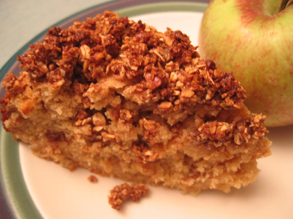  This coffee cake has the perfect combination of sweet and tangy thanks to the apple topping.