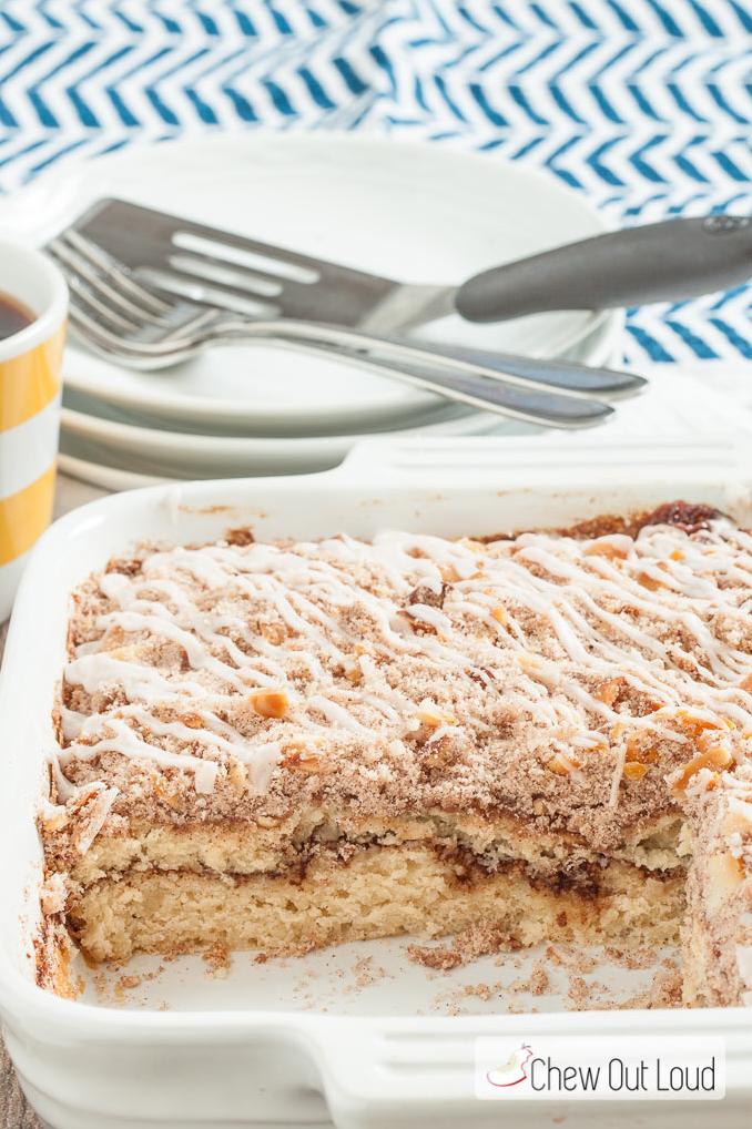  This coffee cake is a party in your mouth!