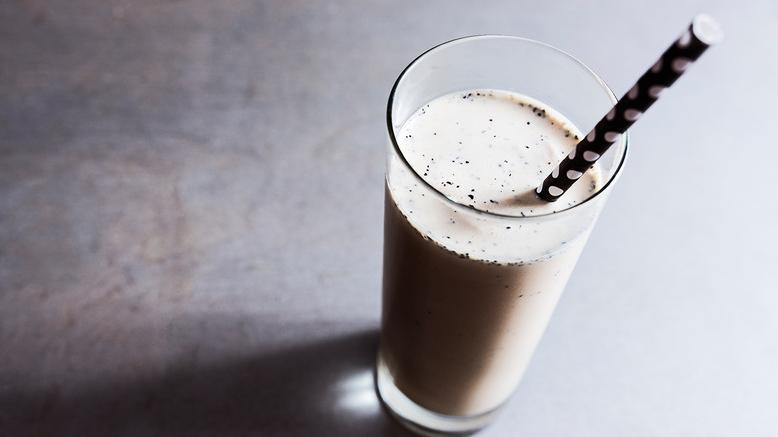  This coffee-infused milkshake is the perfect way to cool down on a hot day!