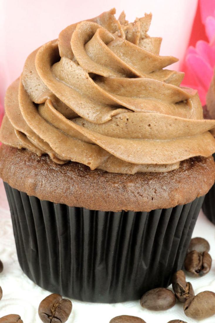  This frosting strikes the balance between sweet and robust flavors.